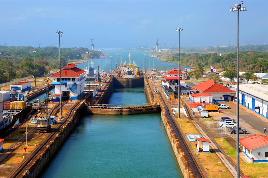 Panama Canal, Panama: $9.5 billion (£7.1bn)